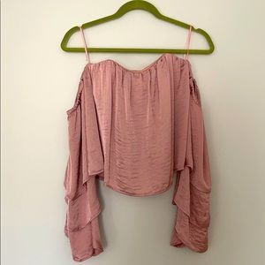 Strapless Top | Off Shoulder w/ attached sleeves